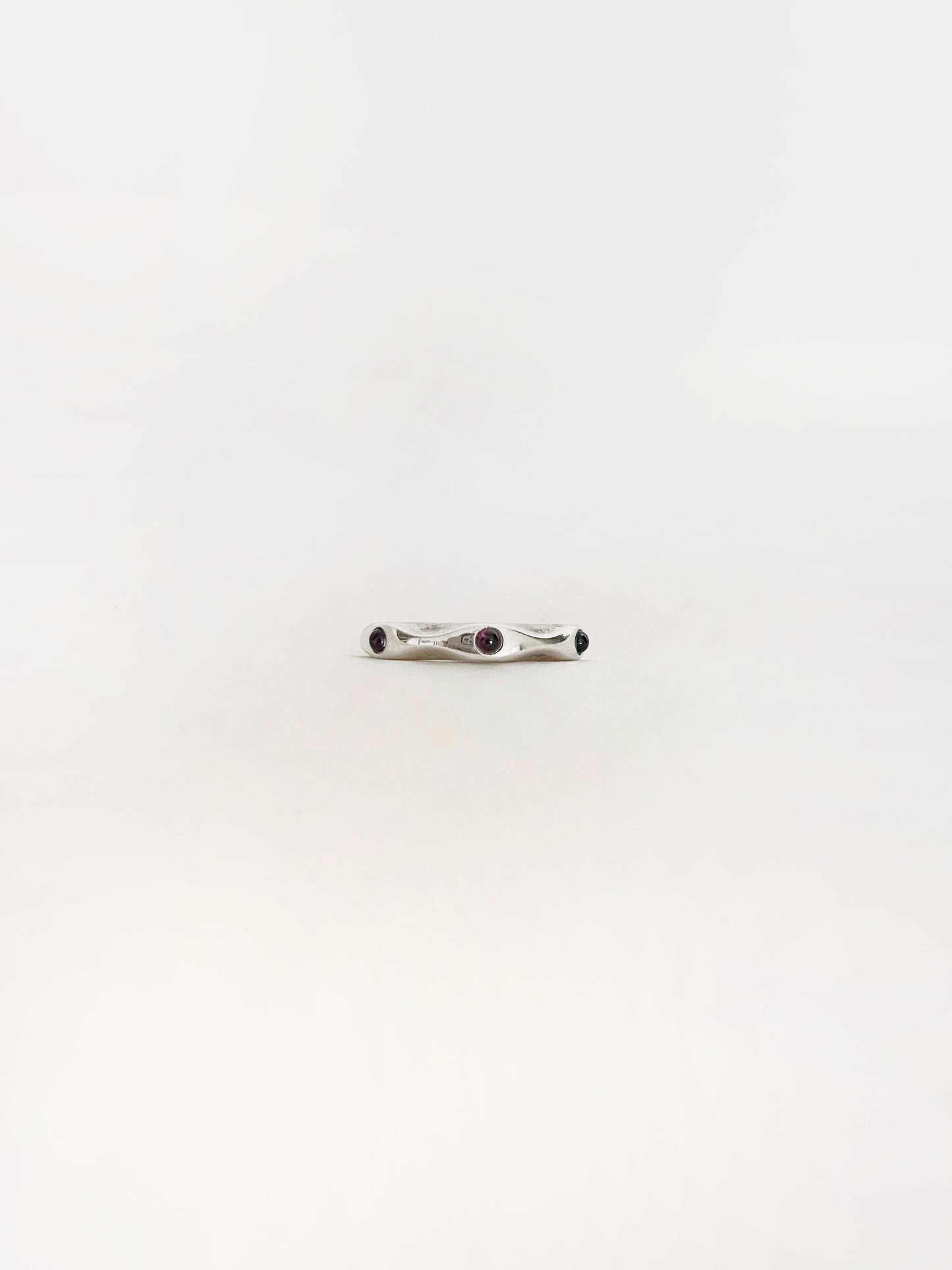 Georg Jensen sterling silver mirror ring 261