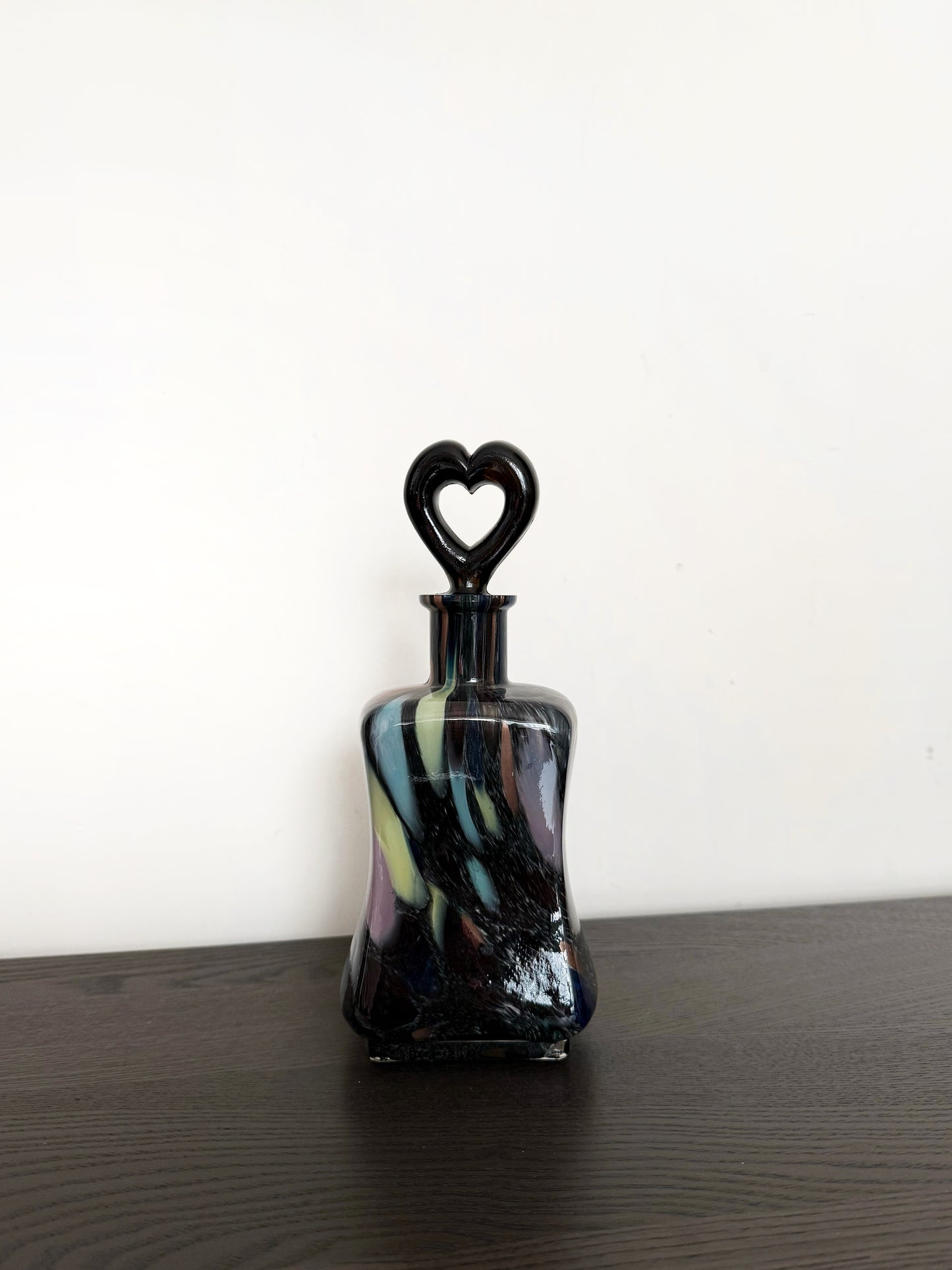 Maestri Vetrai heart stopper decanter