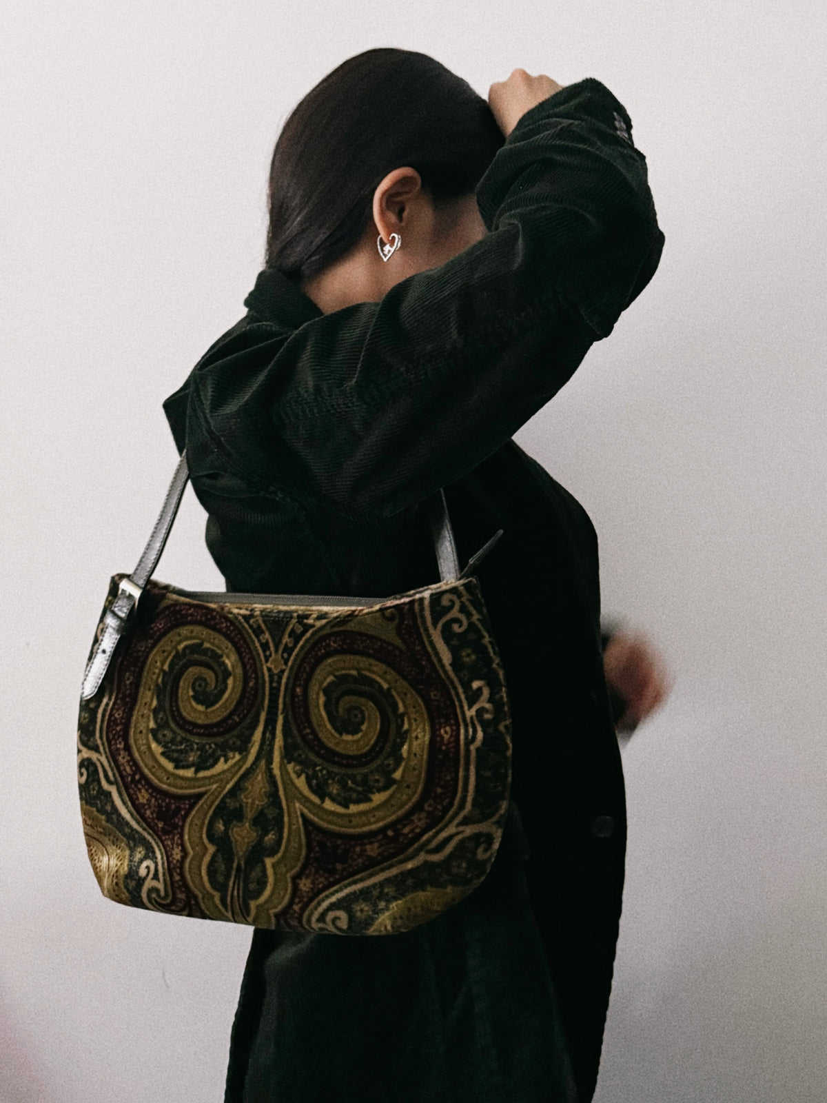 03. Etro velvet paisley shoulder bag