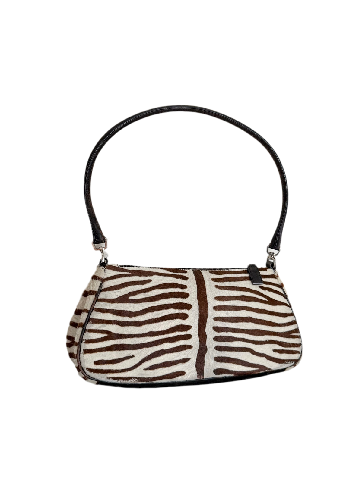 03. Prada zebra pony hair shoulder bag