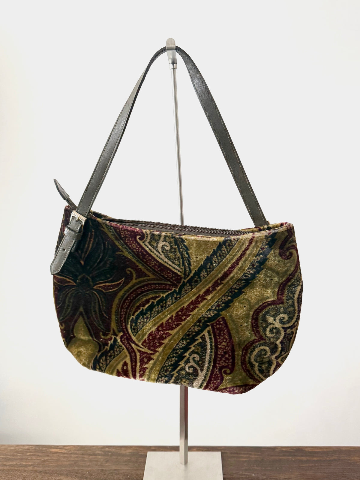 03. Etro velvet paisley shoulder bag
