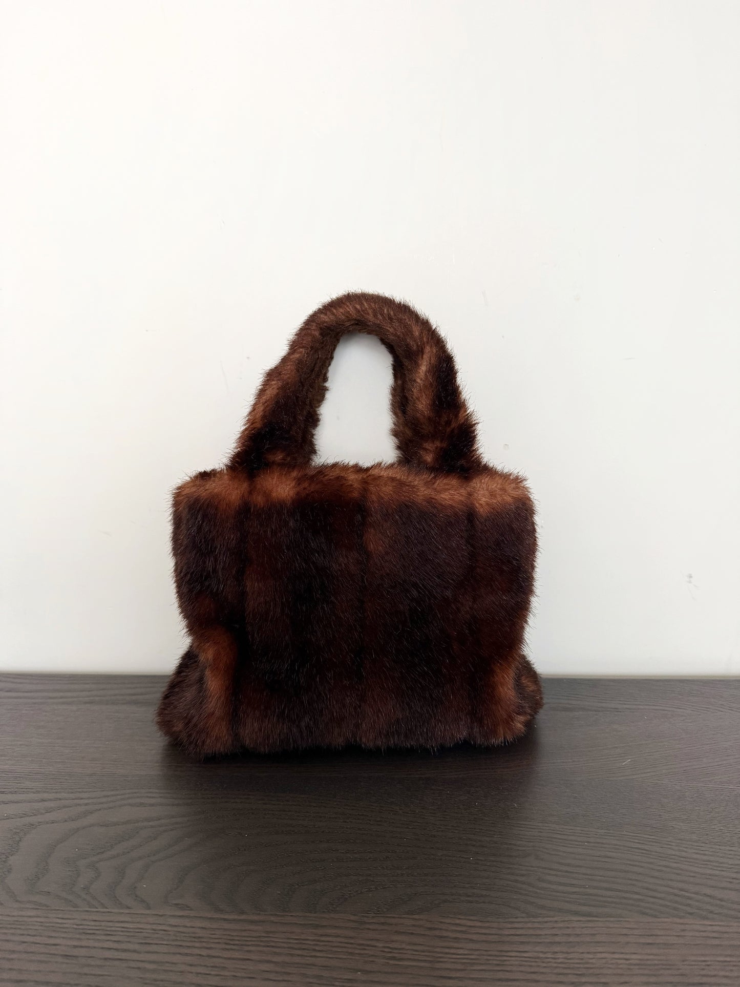 03. Sonia Rykiel faux fur tote bag