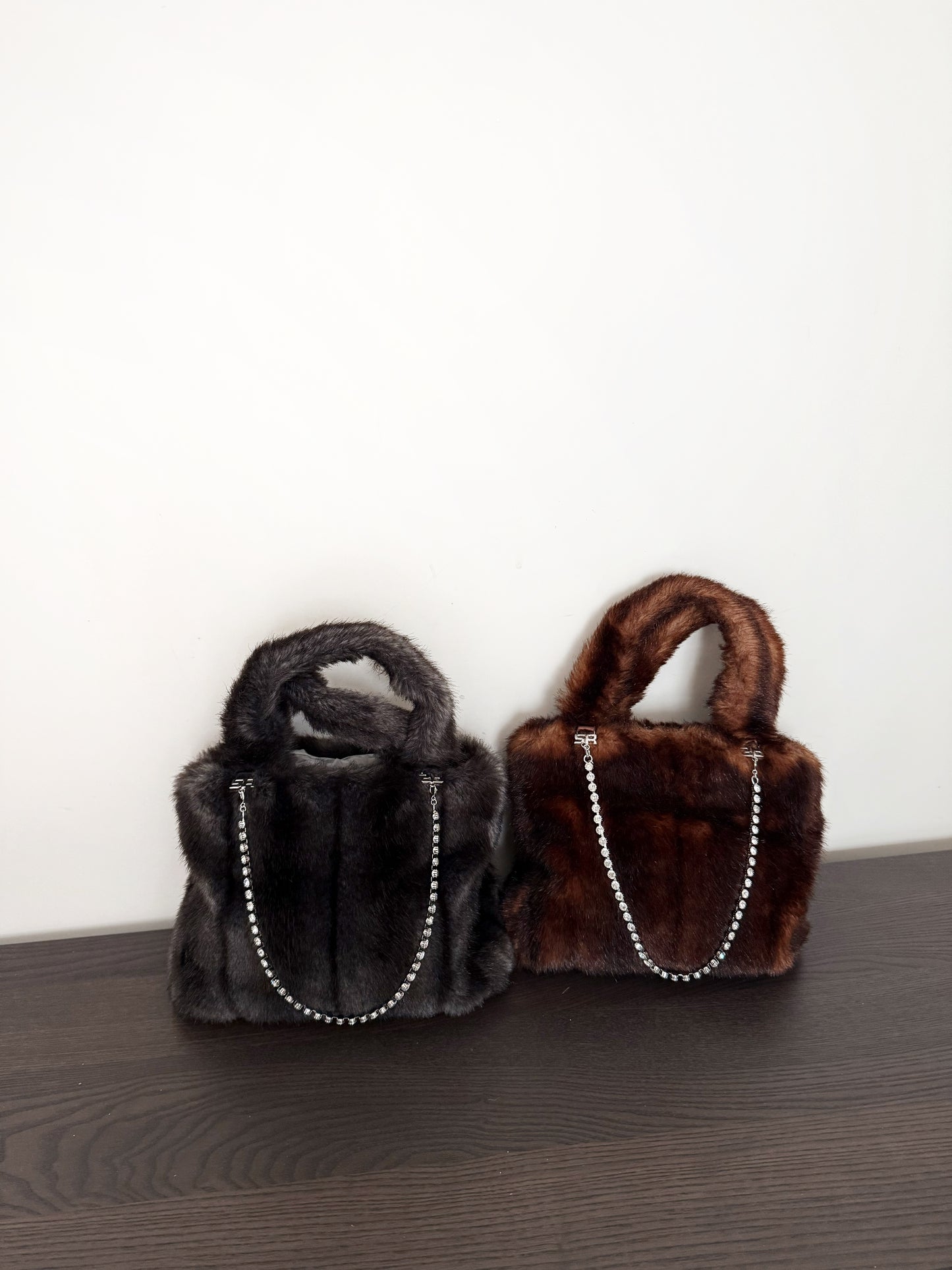 03. Sonia Rykiel faux fur tote bag