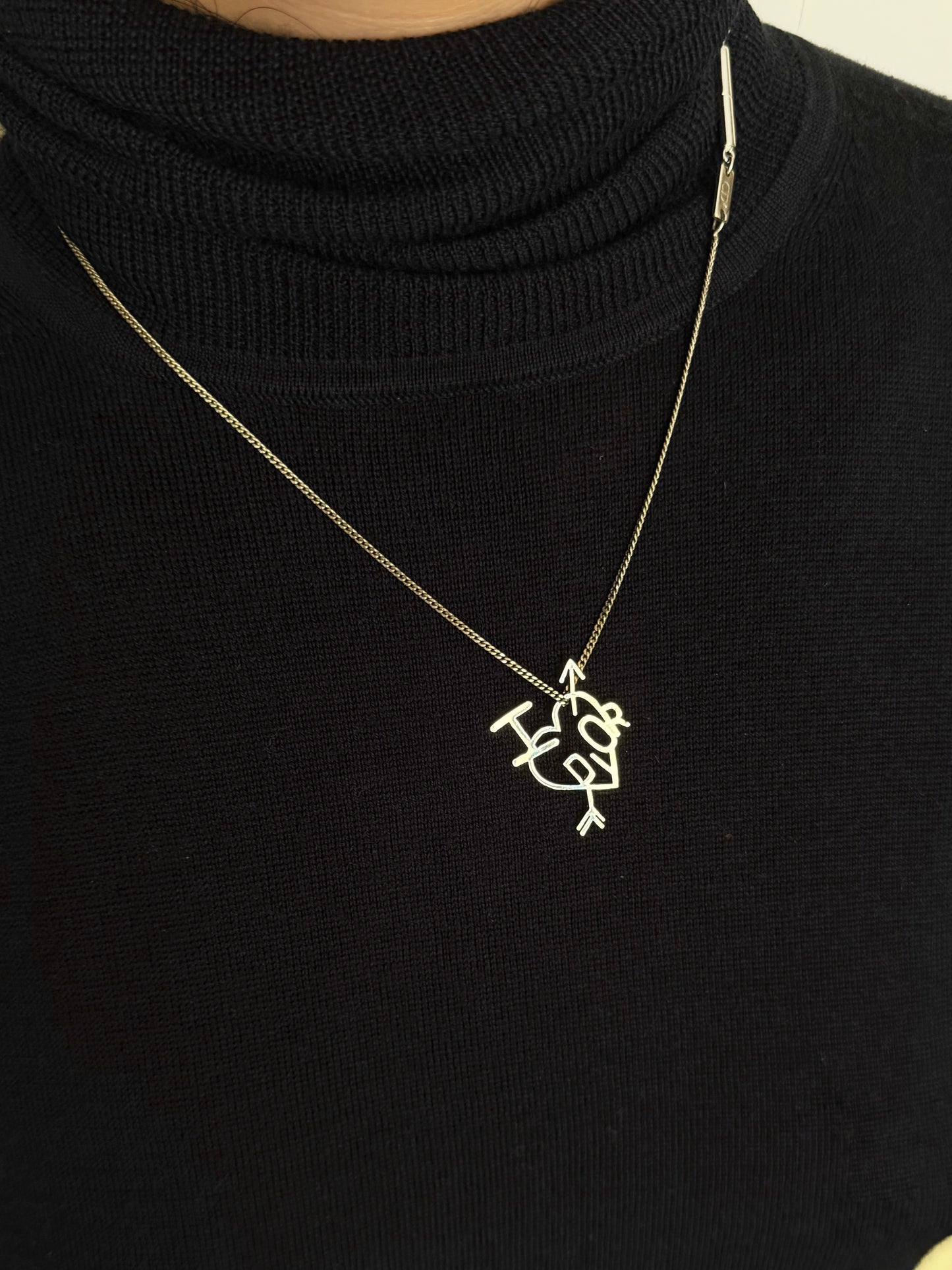 Christian Dior ‘I LOVE DIOR’ necklace