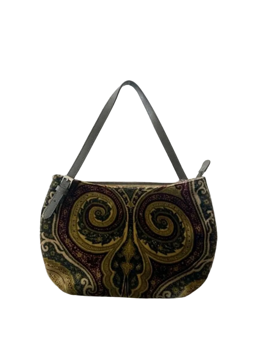 03. Etro velvet paisley shoulder bag