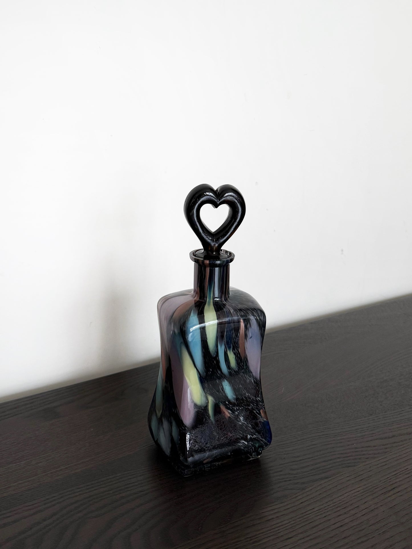 Maestri Vetrai heart stopper decanter