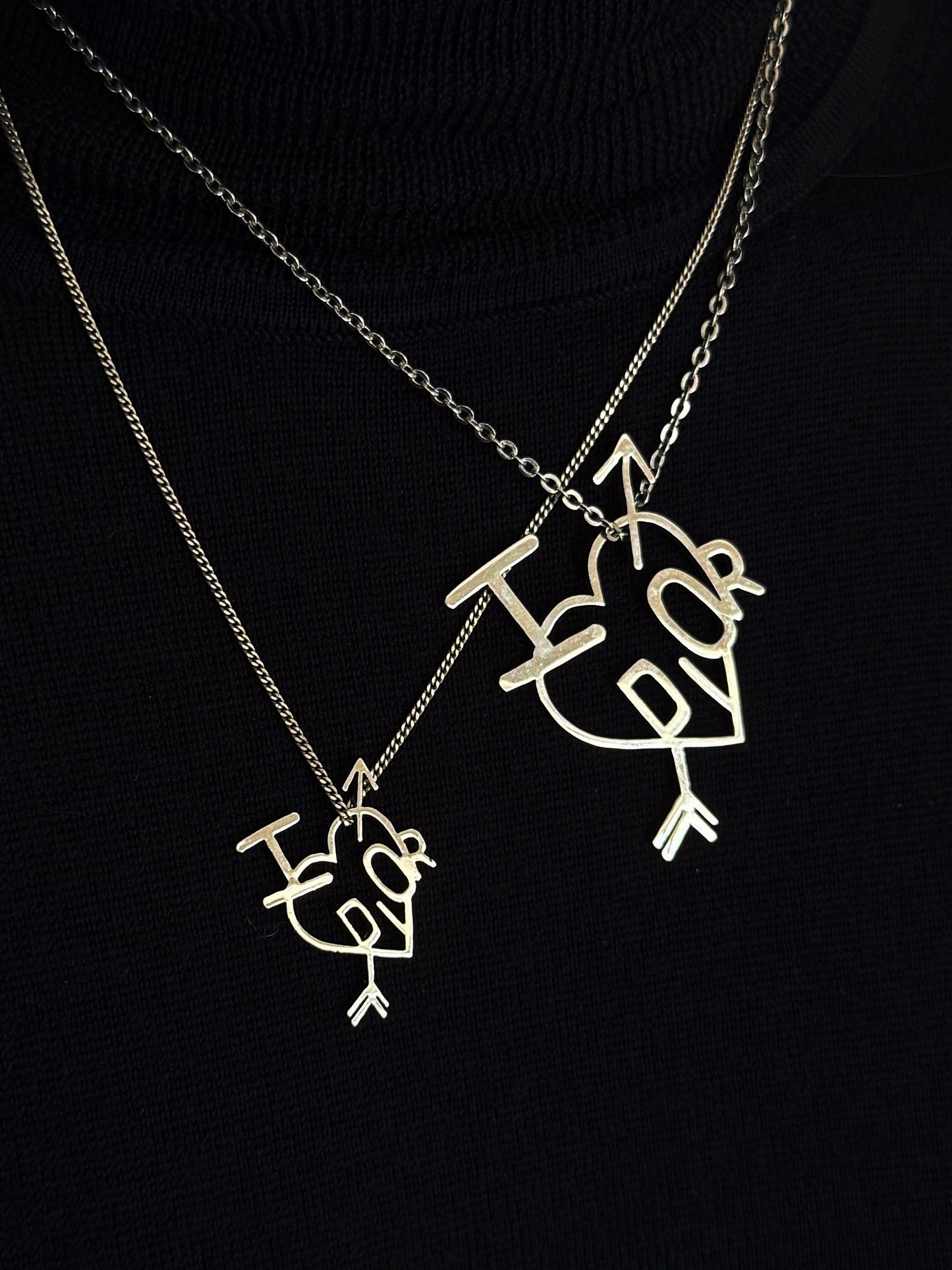 Christian Dior ‘I LOVE DIOR’ necklace