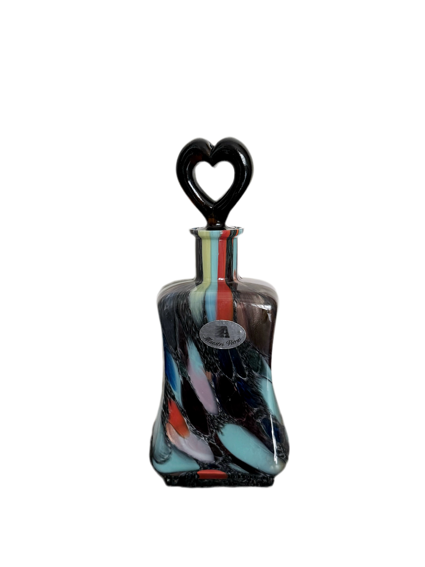 Maestri Vetrai heart stopper decanter