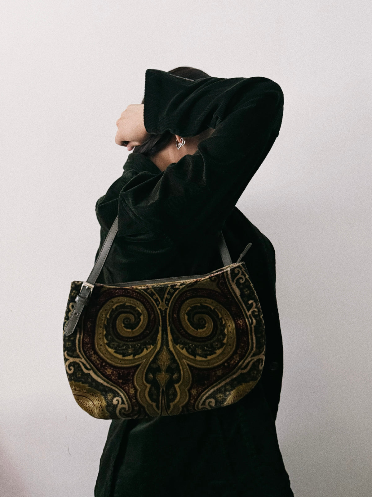 03. Etro velvet paisley shoulder bag