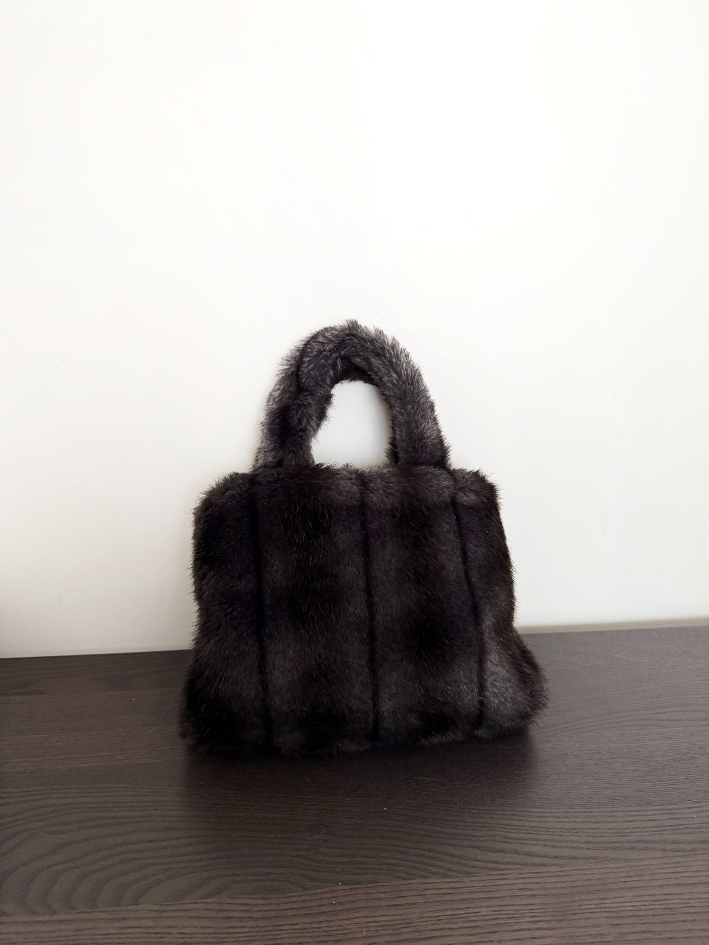 03. Sonia Rykiel faux fur tote bag