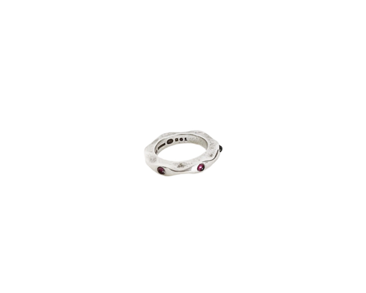 Georg Jensen sterling silver mirror ring 261